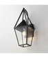 Bavaria 1-Light Wall Sconce Black