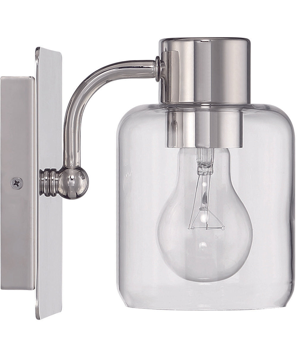 Rori 1-Light Lighting Polished Nickel