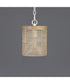 Vannerie 1-Light Large Pendant Ecru