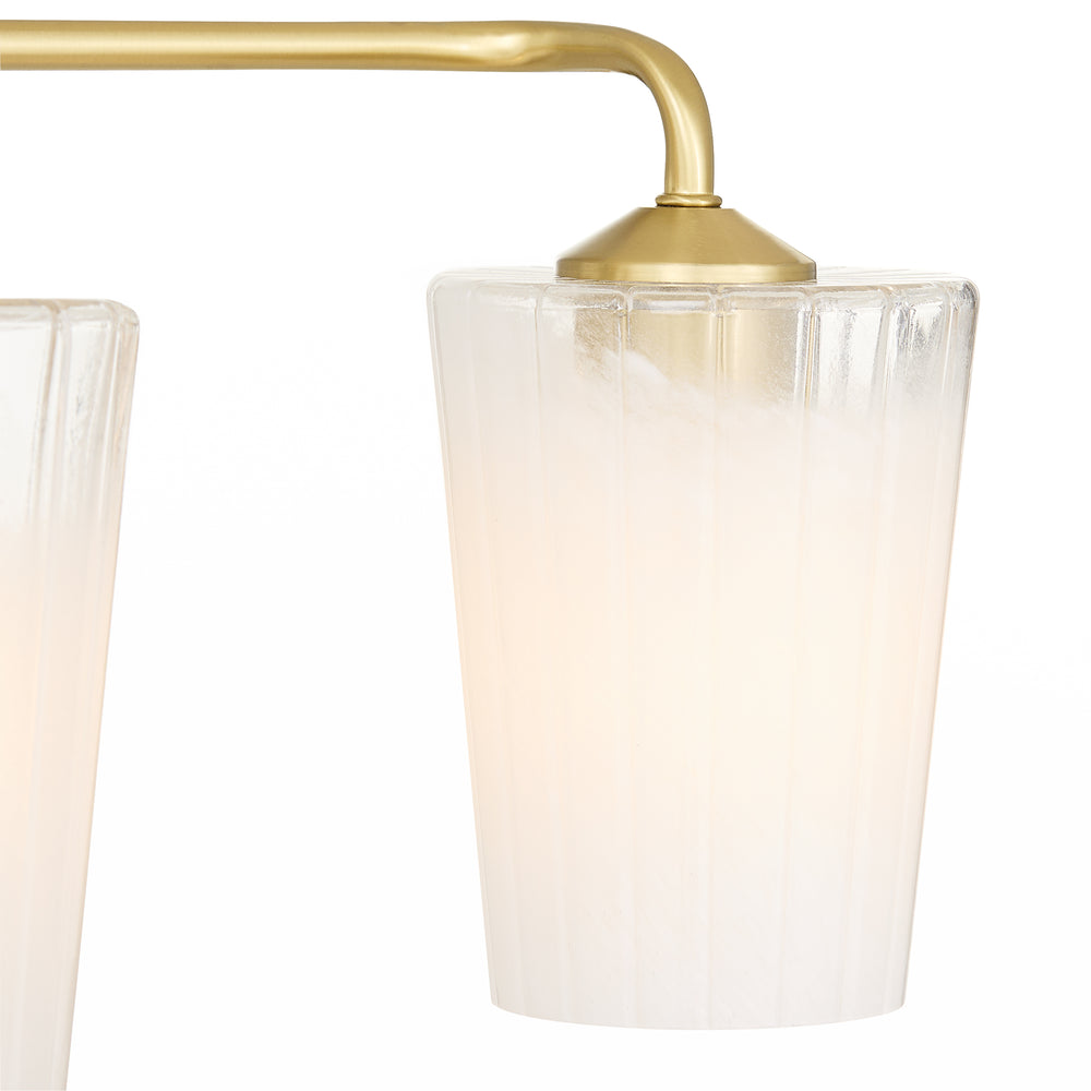 Providence Bath Vanity Light Aged Brass