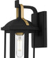 Crestfield Small 1-light Outdoor Wall Light Matte Black