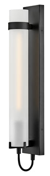 Ryden 1-Light Large Tall Single Light Sconce in Black