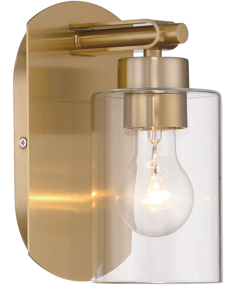 Hendrix 1-Light Lighting Satin Brass