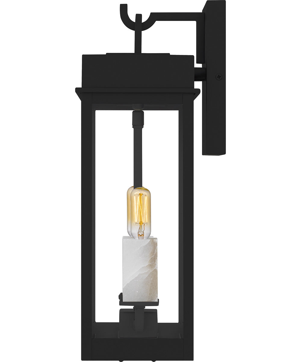 Carmen Medium 2-light Outdoor Wall Light Matte Black