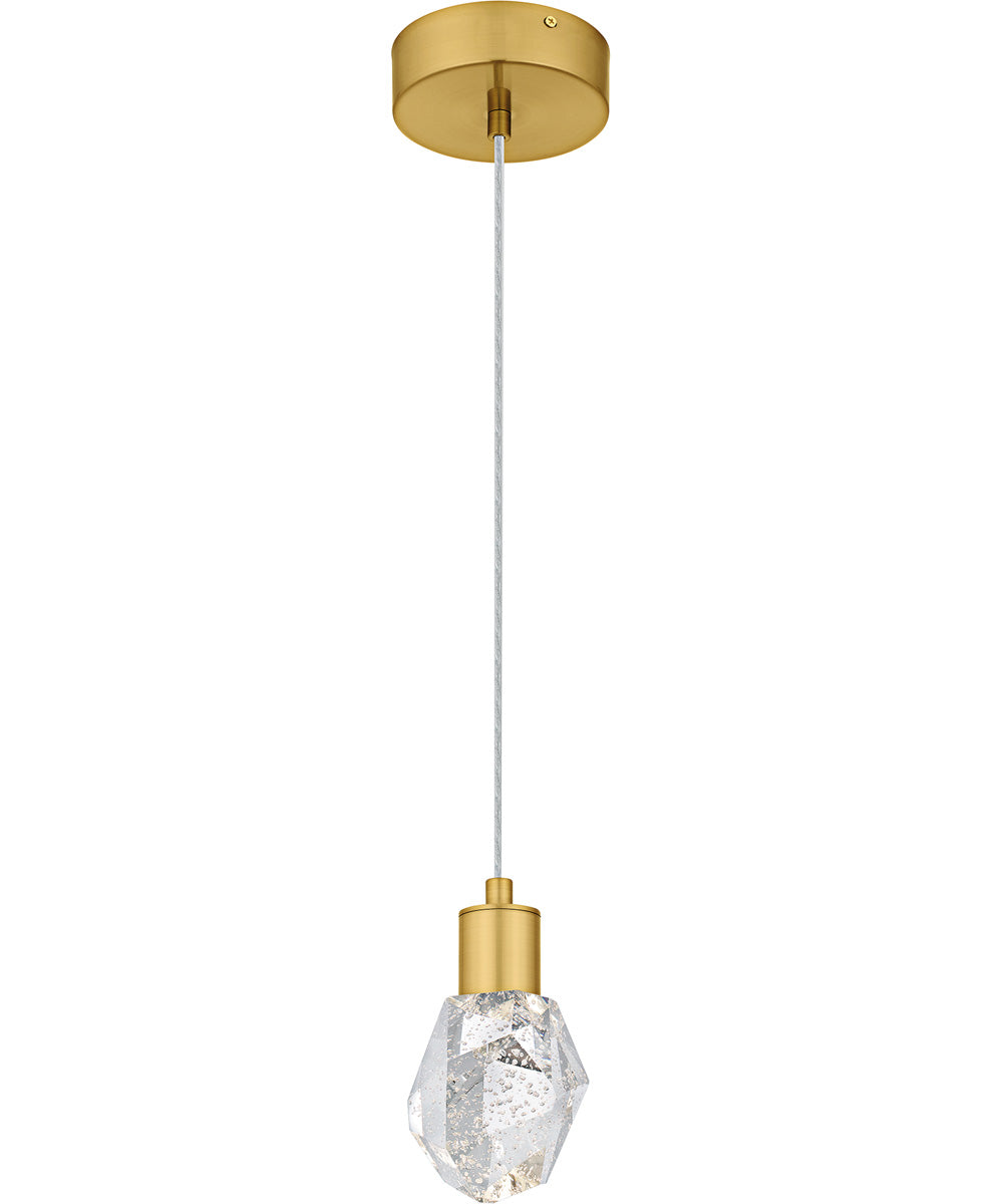 Skye Small Mini Pendant Brushed Gold