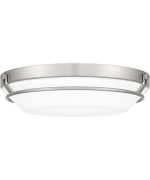 Dunbar Medium Flush Mount Brushed Nickel