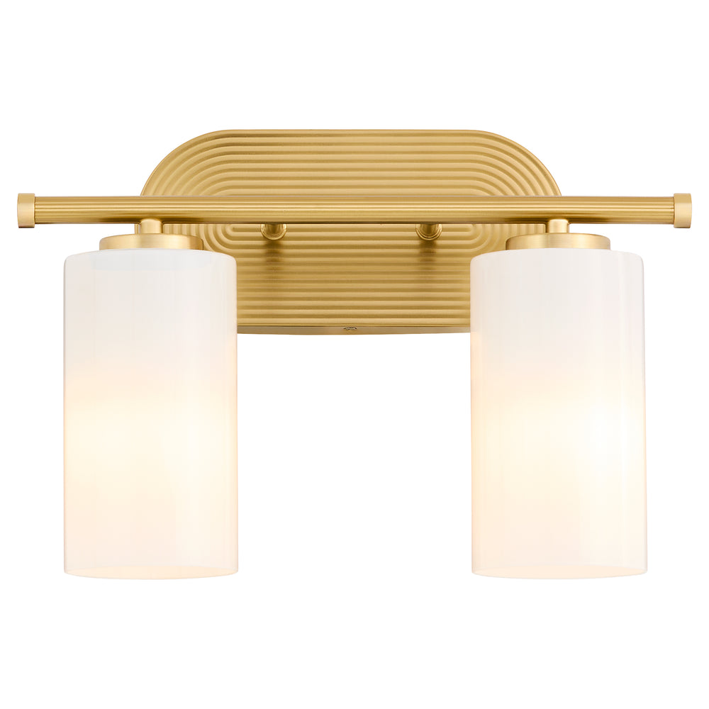 Belinder 2-light Bath Vanity Light Aged Brass