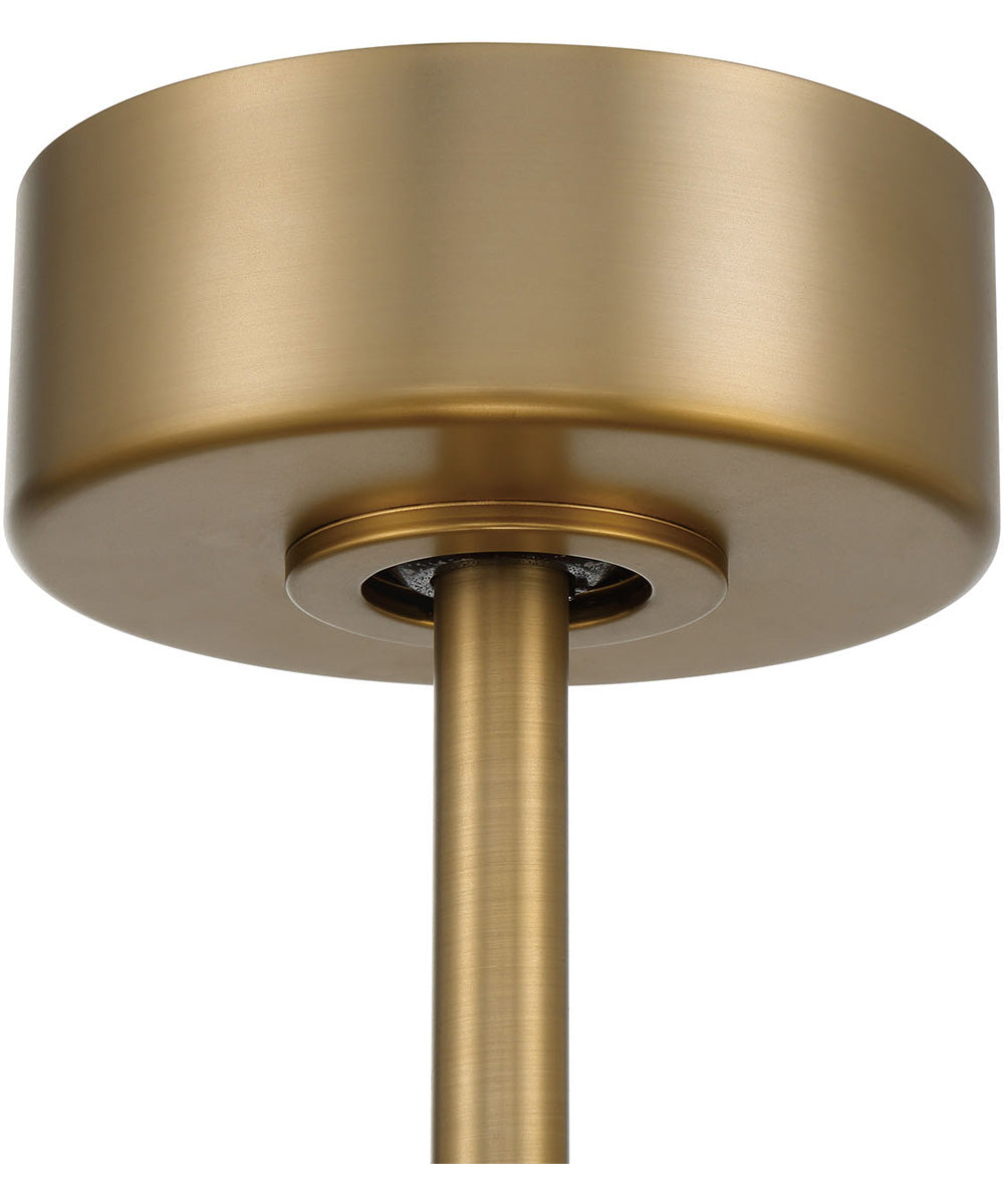 Reveal Fandelier 5-Light Fan Satin Brass