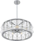 Terrarock Large 5-light Pendant Polished Chrome