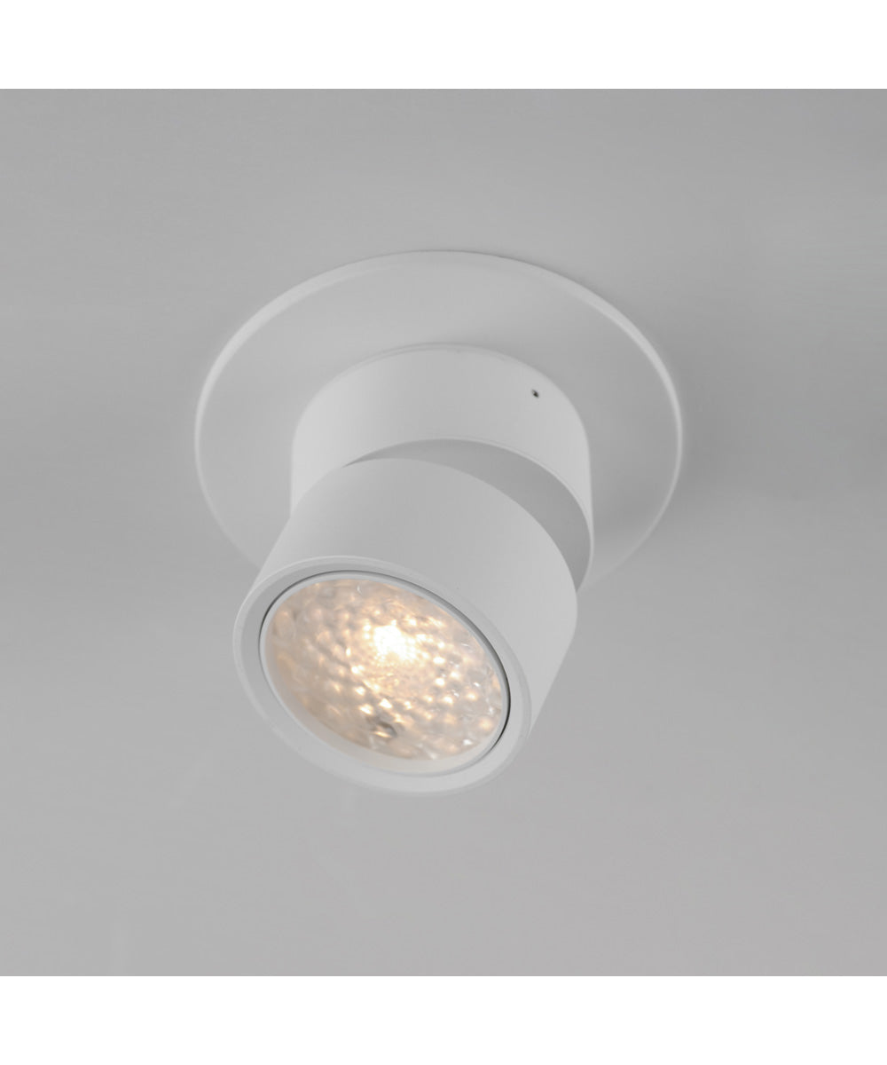 Swinger Mini Adjustable LED Flush Mount White