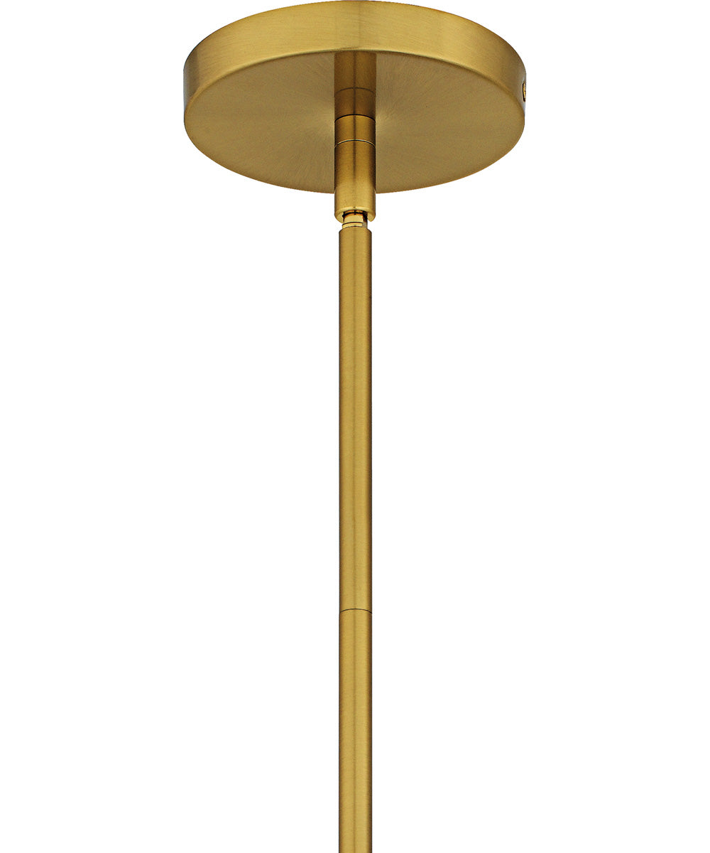 Quoizel Piccolo Pendant Small 1-light Mini Pendant Brushed Gold