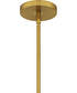 Quoizel Piccolo Pendant Small 1-light Mini Pendant Brushed Gold