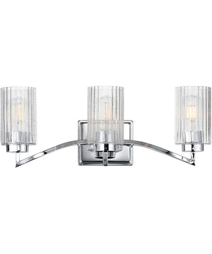 Rigata 3-Light Bath Vanity Polished Nickel