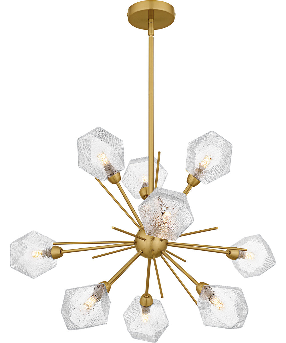 Salvador 9-light Chandelier Brushed Gold