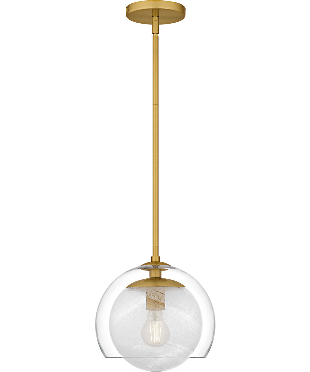 Quoizel Piccolo Pendant Small 1-light Mini Pendant Brushed Gold