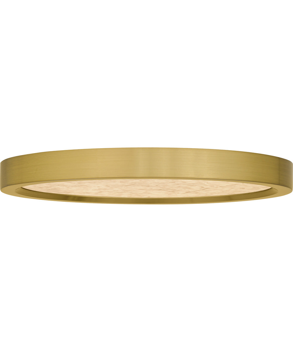 Outskirts Small Flush Mount Brushed Gold