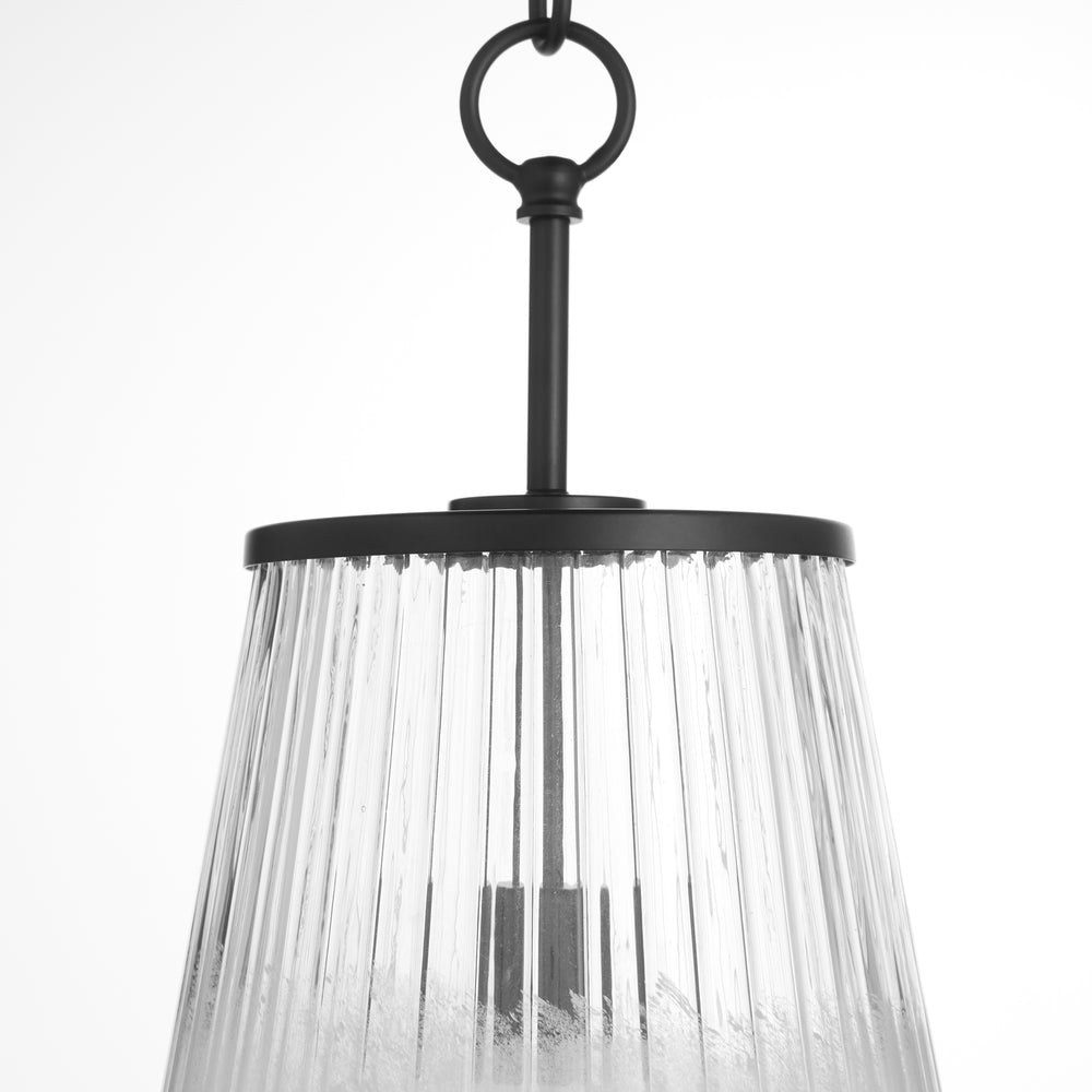 Providence 1-light Pendant Matte Black