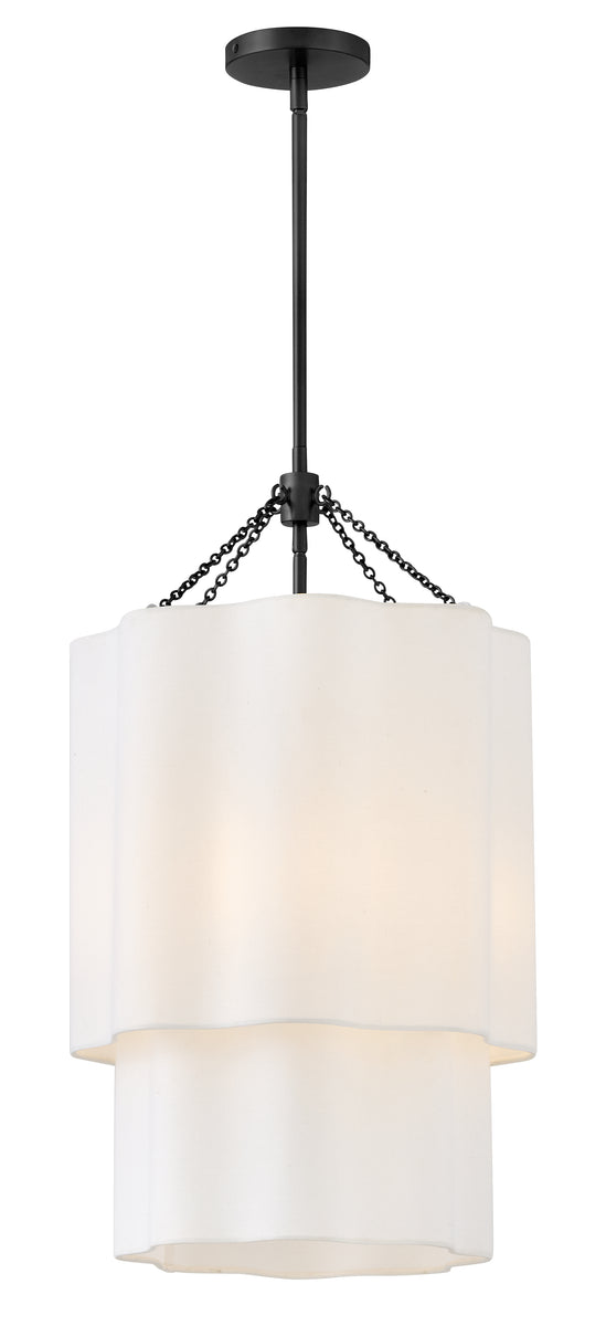 Gwen 4-Light Large Pendant in Black