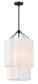 Gwen 4-Light Large Pendant in Black