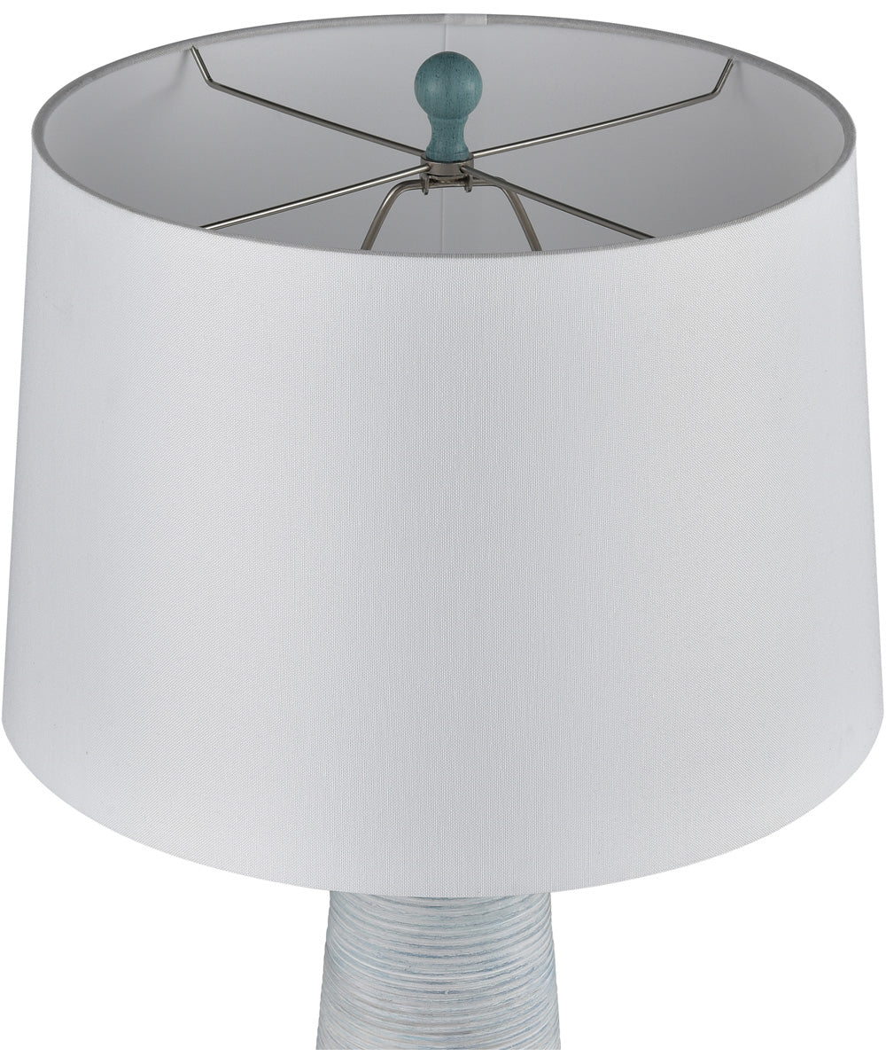 Kent 31'' High 1-Light Table Lamp - Set of 2-Light Blue