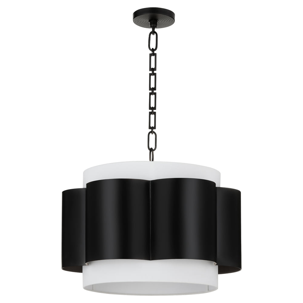 Belinder 4-light Pendant Matte Black