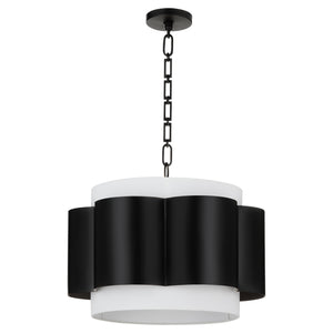 Belinder 4-light Pendant Matte Black