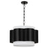 Belinder 4-light Pendant Matte Black