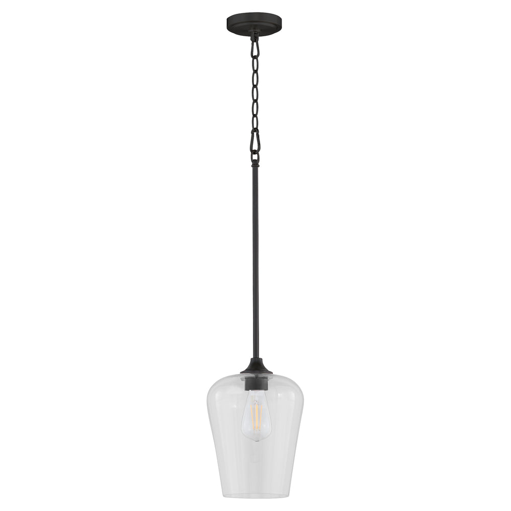 Raymond 1-light Pendant Matte Black