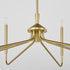 Providence 6-light Chandelier Aged Brass