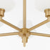 Cassini 5-light Chandelier Aged Brass