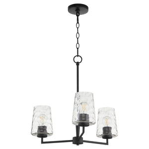 Goodwin 3-light Chandelier Matte Black