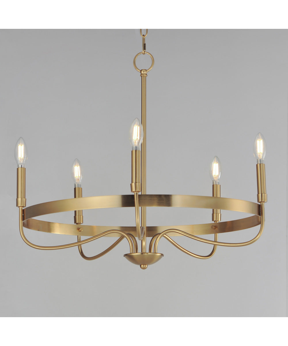 Frankie 5-Light Chandelier Heritage