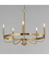 Frankie 5-Light Chandelier Heritage