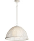 Cestino 1-Light Pendant Weathered White