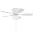 Wheeler 42 2-Light Bowl 2-Light Fan White