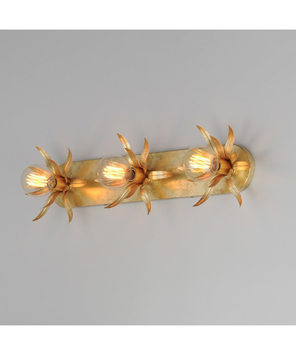 Paloma 3-Light Sconce Gold Leaf