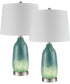 Lyric 25'' High 2-Light Table Lamp - Set of 2 Green