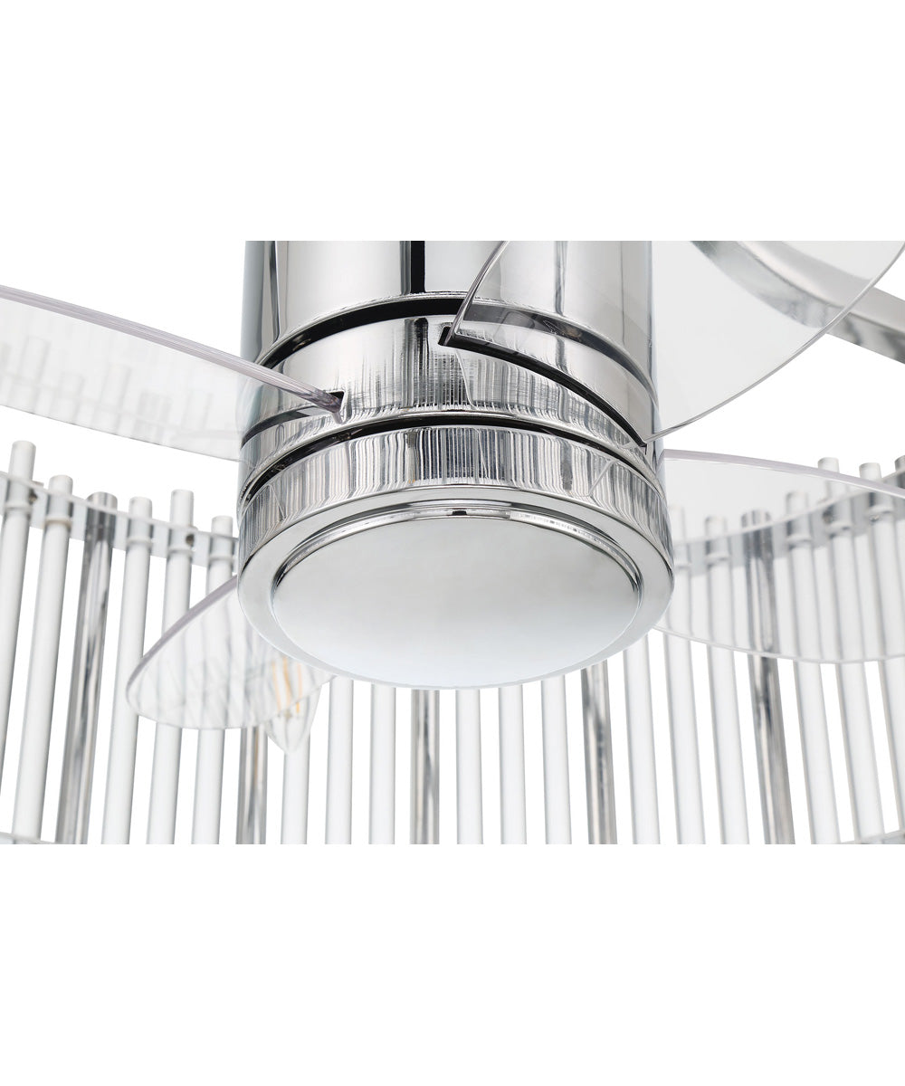 Reveal Fandelier 5-Light Fan Chrome