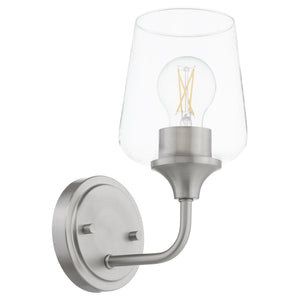 Raymond 1-light Wall Mount Light Fixture Satin Nickel