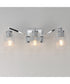 Rigata 3-Light Bath Vanity Polished Nickel