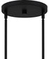 Viscount 6-light Chandelier Matte Black