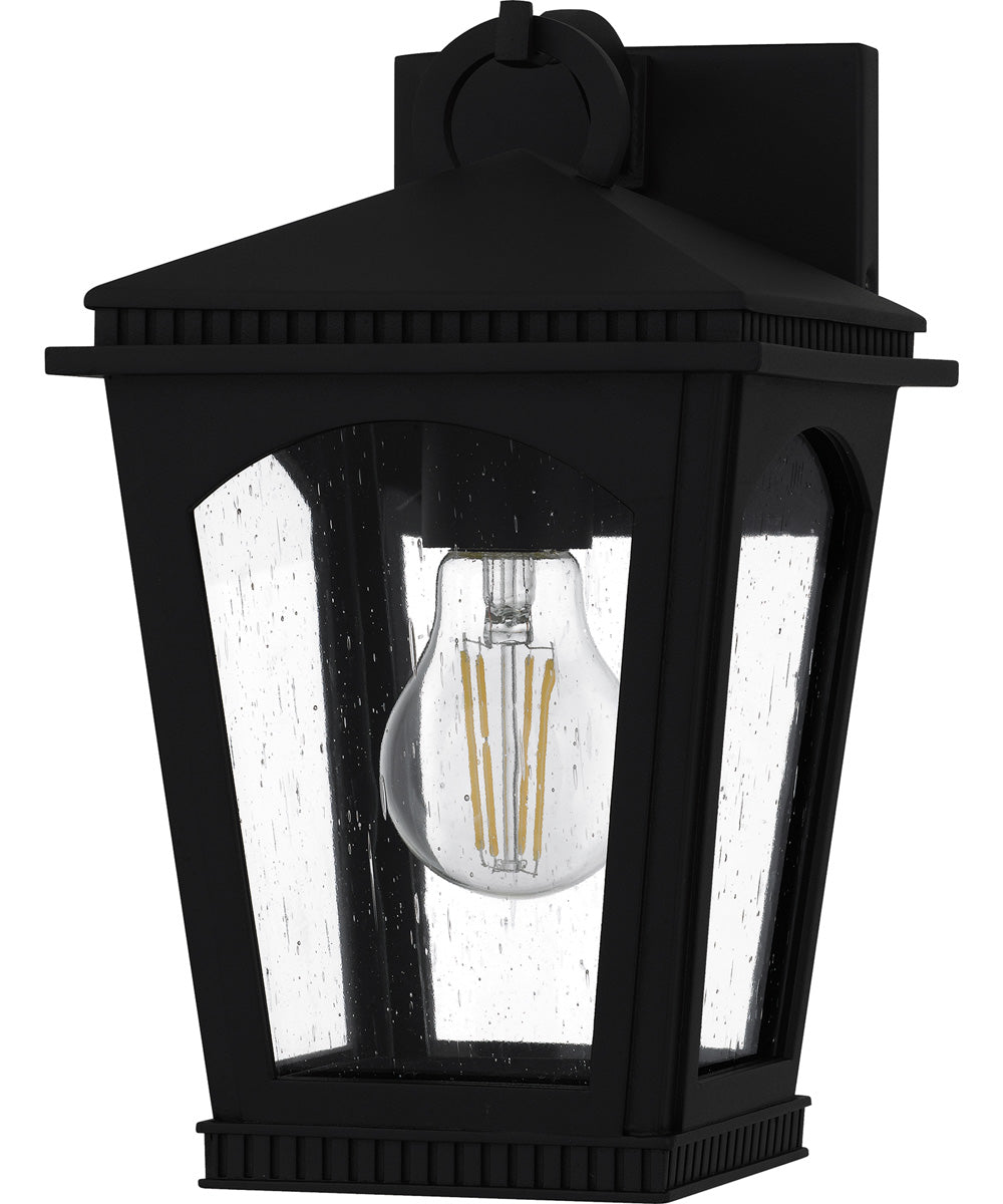 Huck Small 1-light Outdoor Wall Light Earth Black