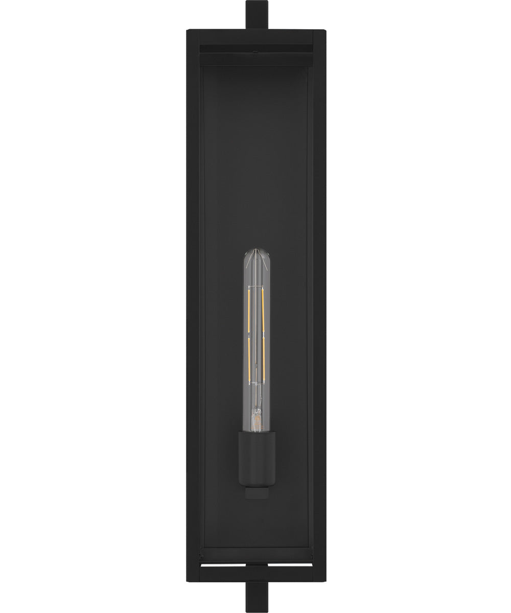 Dale Large 1-light Outdoor Wall Light Matte Black