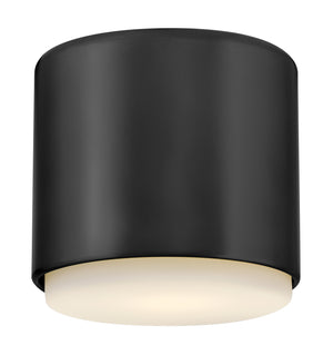 Cedric 1-Light Extra Small Flush Mount in Black