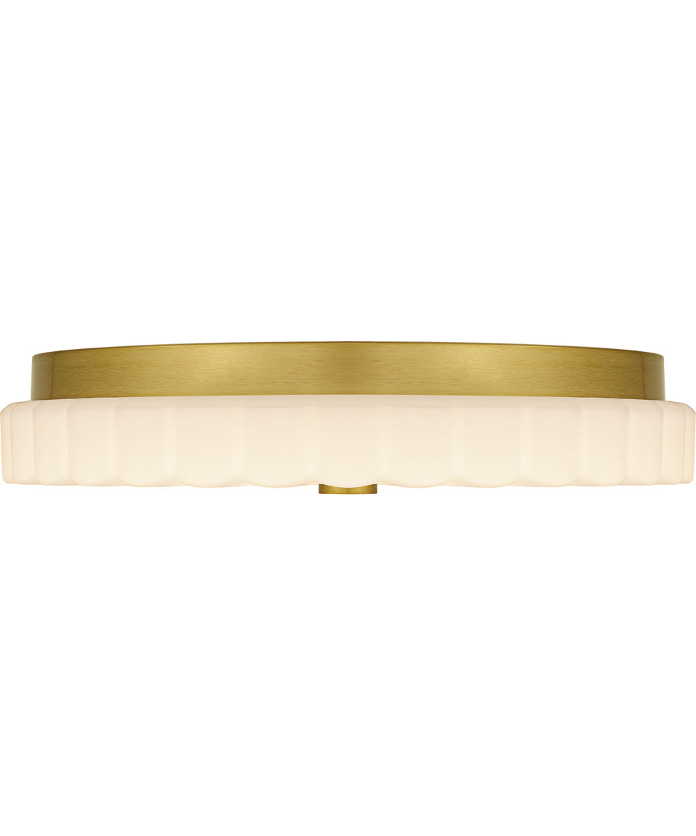 Quoizel Flush Mount Medium Flush Mount Brushed Gold