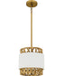 Kate Small 1-light Mini Pendant Brushed Gold