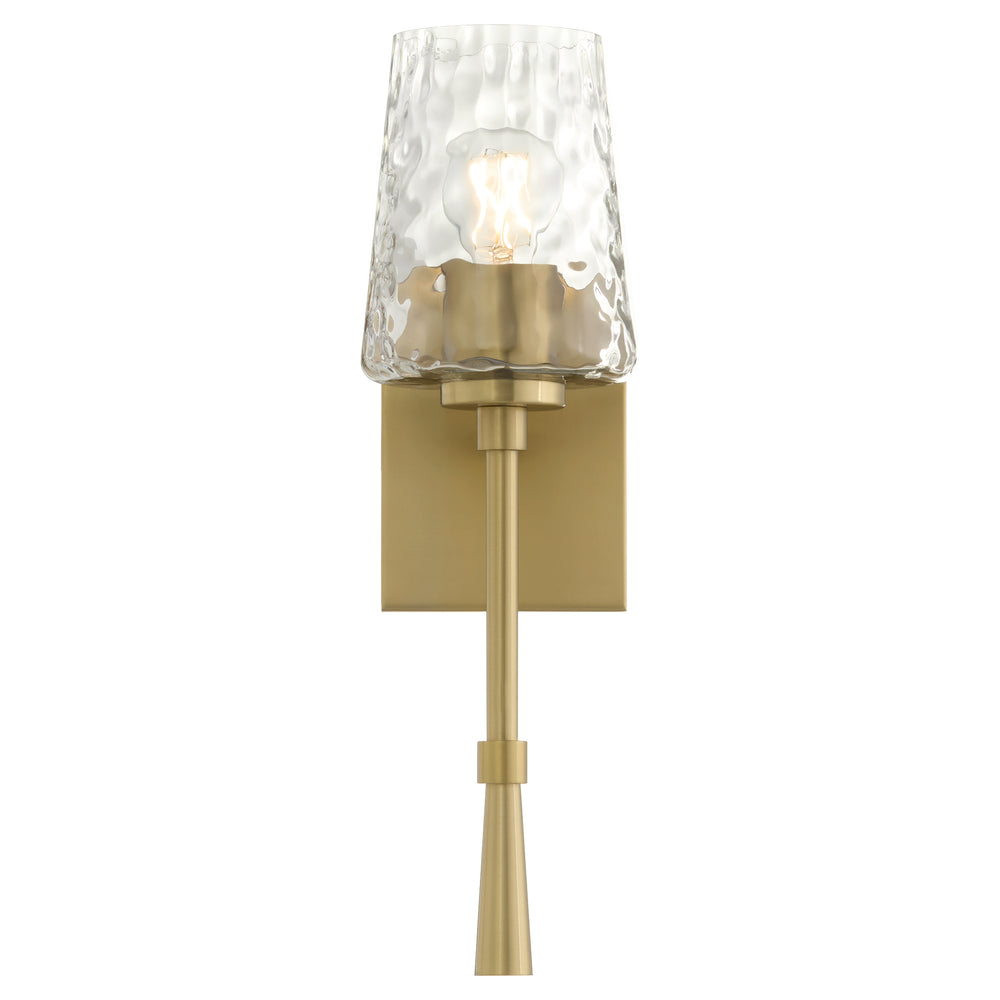 Goodwin 1-light Wall Mount Light Fixture Aged Brass