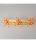 Paloma 3-Light Sconce Gold Leaf