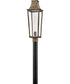 Georgetown 1-Light Large Post Top Lantern in Burnished Bronze