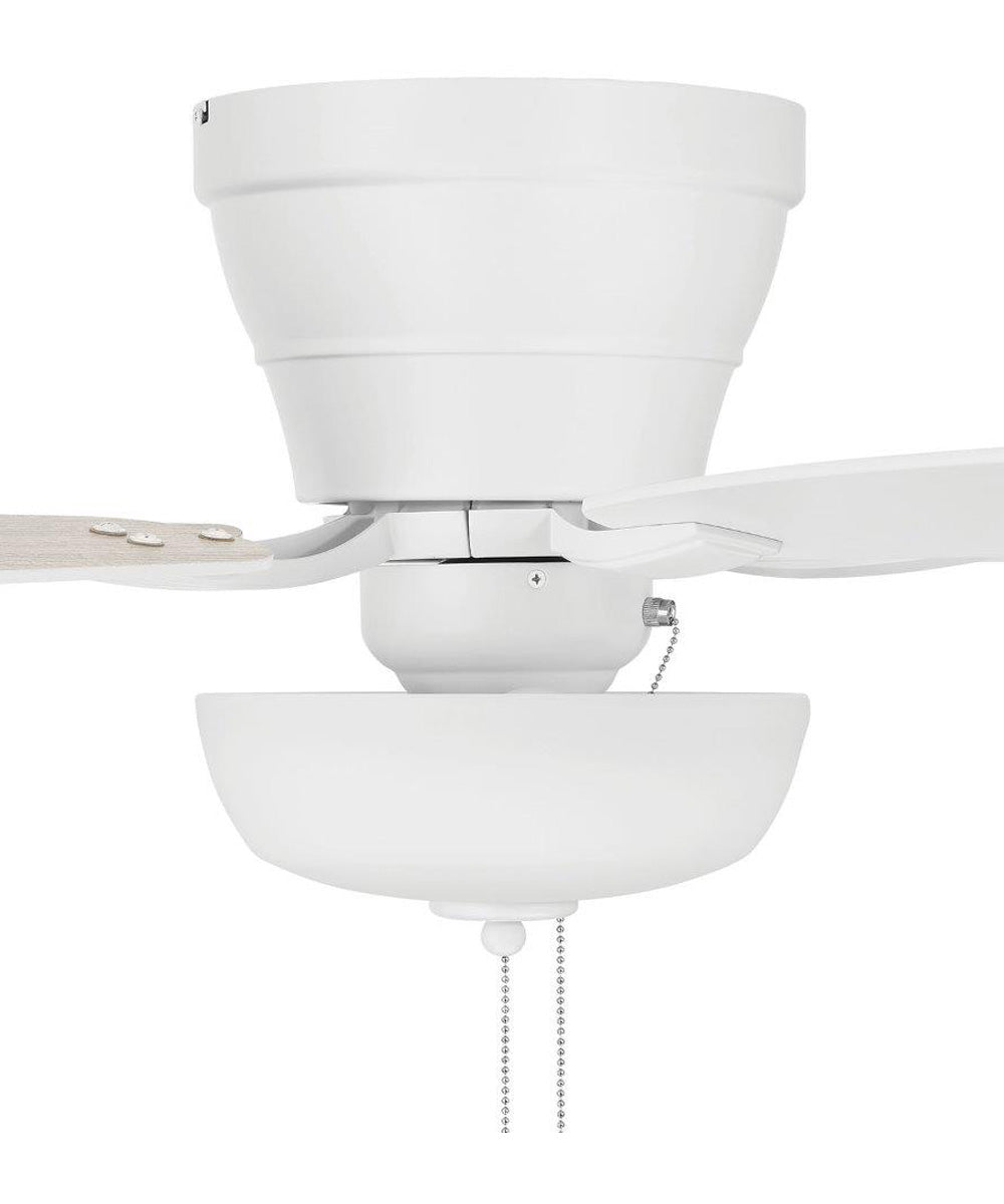 Wheeler 52 2-Light Bowl 2-Light Fan White